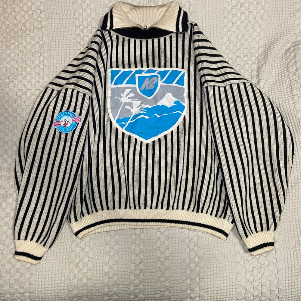 Vtg 1988 K2 Ski Sweater 🔥⛷️